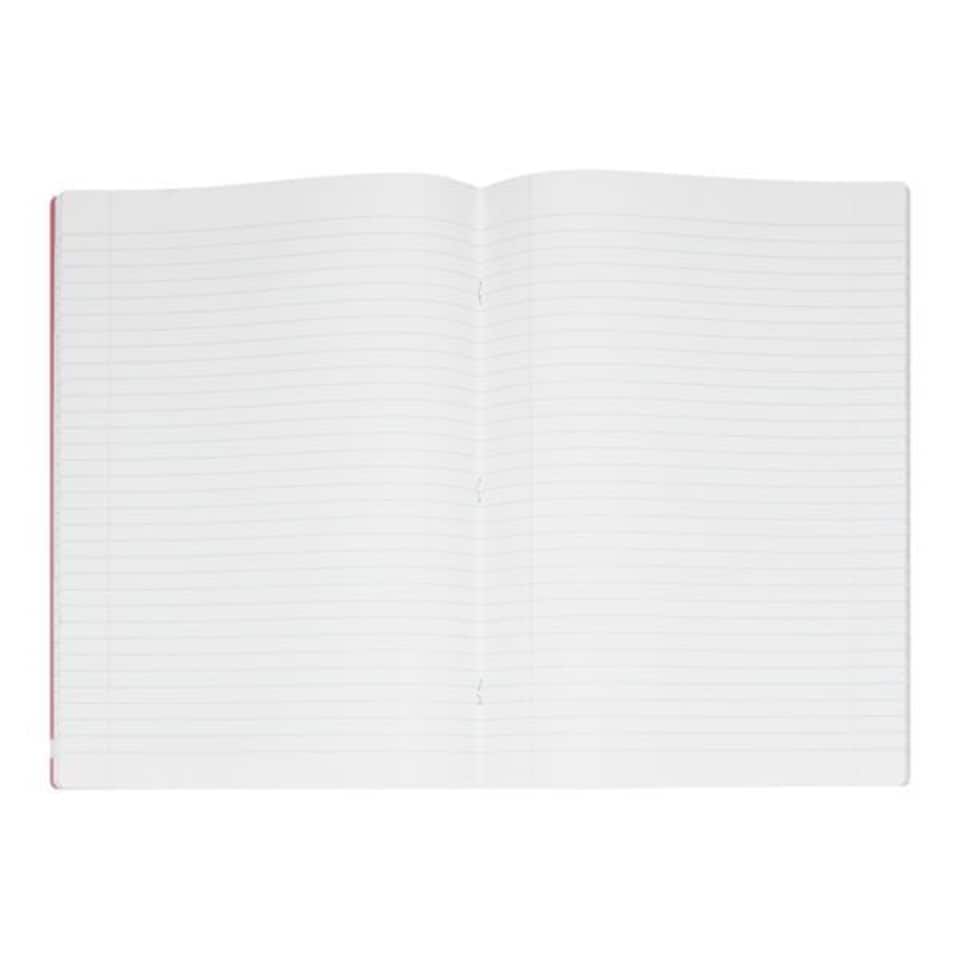 image 1 of A4 120 Pages Ketchup Red Durable Cover Manuscript Book by Premto