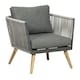 image 4 of 4 Seater Lounging Coffee Garden Furniture Set Including Cushions