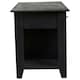 image 3 of Interiors by Premier Wine Bottle Storage Console Table Black