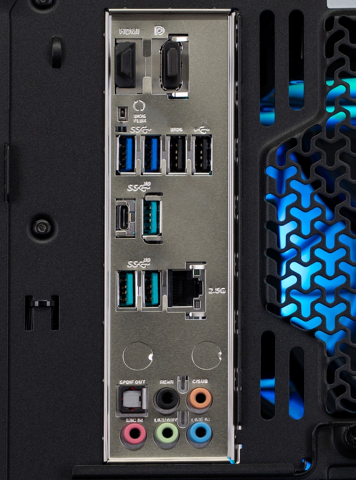 image 1 of PCSpecialist PRO Gaming PC - Ryzen 7 7800X3D AMD RX 9070XT 32GB RAM 2TB M.2 SSD Windows 11 Home