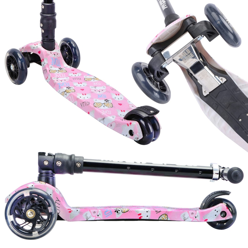 image 1 of Kitty Love - Big 3 Wheel Scooter