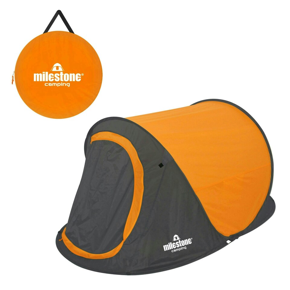 image 1 of Milestone Camping 18809 Pop Up Tent