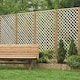 image 4 of English Fan Outdoor Garden Privacy Screening Wall Trellis 1.83m x 1.8m