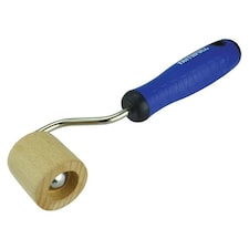 Faithfull Soft Grip Seam Roller - Wooden - Multi Colour - One Size