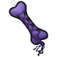 image 1 of Purple Cross Tug Rope Bone Doy Play Toy With Squeak 30x13x3cm