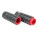image 3 of Fitness Mad Twin Vari Massage Foam Roller - Black/Red - 60cm x 12cm