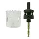 image 3 of 44mm HSS Hole Saw Holesaw Bi-Metal Blade Cutter Drill And Drill Adaptor Arbor