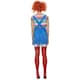 image 3 of Chucky Womens/Ladies Costume | Blue | Blue | L | 1