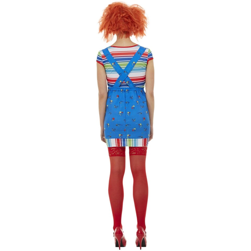 image 1 of Chucky Womens/Ladies Costume | Blue | Blue | L | 1