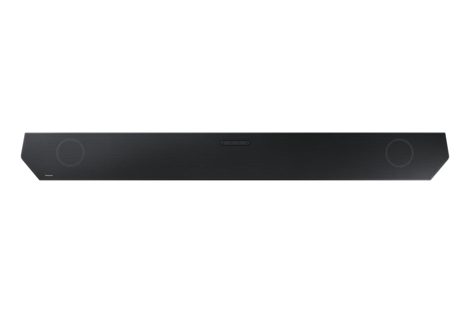 image 1 of Samsung Q990D Q-Series 11.1.4ch Cinematic Soundbar with Subwoofer and Rear Speakers (2024) | Black | Black