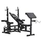 image 1 of HOMCOM Multi-Exercise Full-Body Weight Bench with Bench Press & Leg Extension