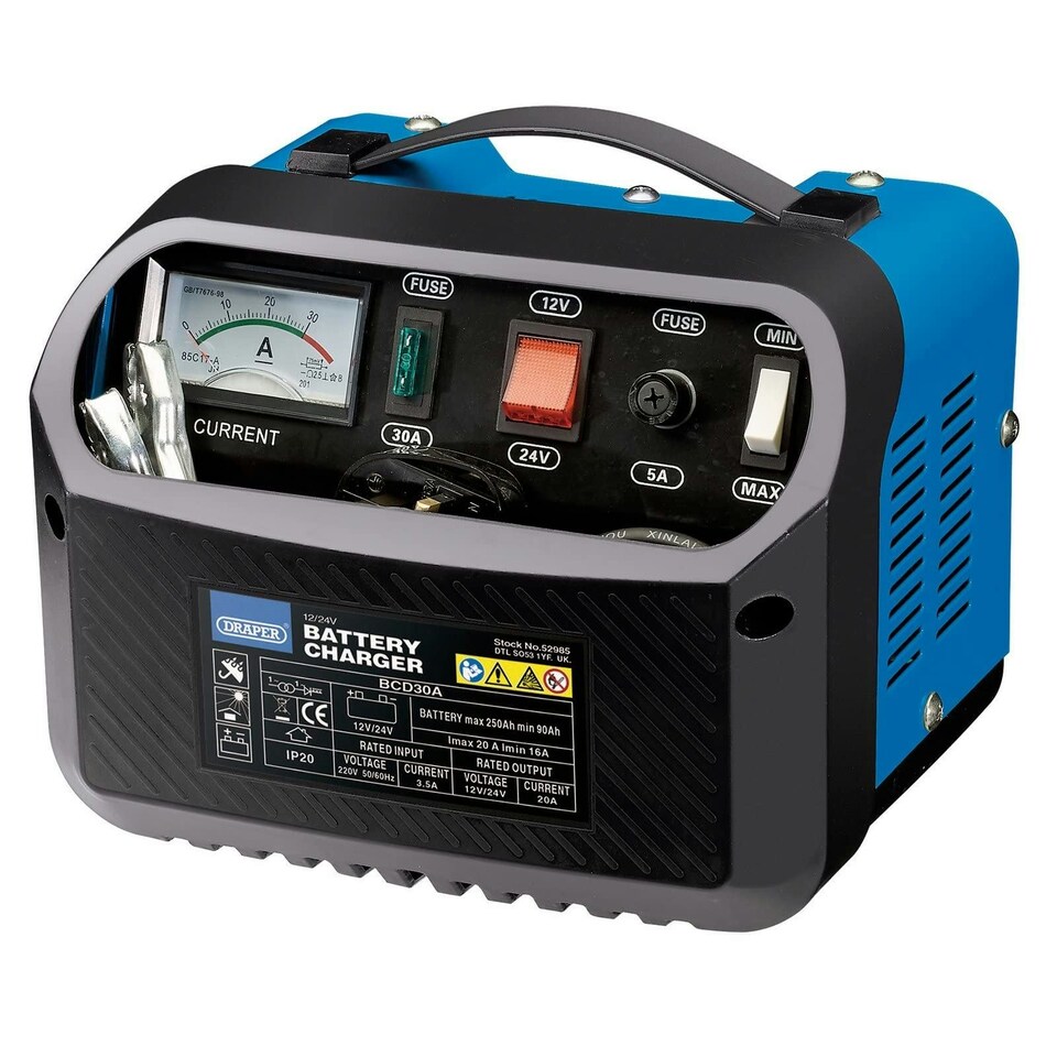 16-20Amp 12/24V Battery Chargr - 52985 One Size