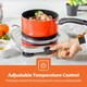 image 4 of GEEPAS 1500W Stainless Steel Single Hot Plate
