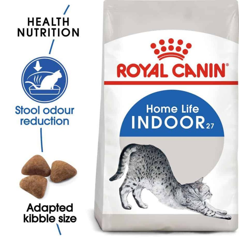 image 1 of Royal Canin Indoor 27 Adult Dry Cat Food - 2 kg | Multi | 2kg | Mackerel, Raspberry | 1