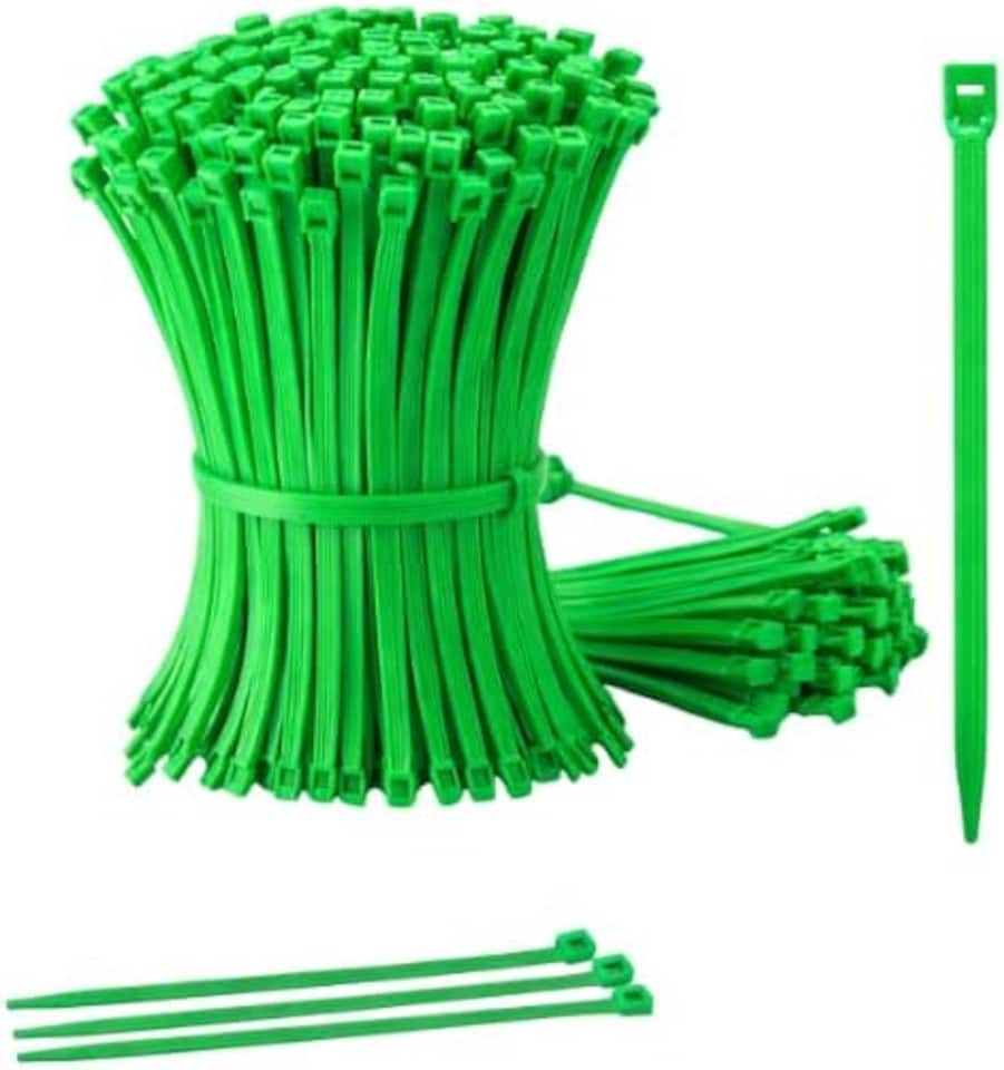 image 1 of Marco Paul 30pc Green Cable Tie Set