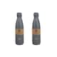 image 1 of Restore Roam Stainless Steel Insulated Thermal Bottle 500ml Grey 2 Pack