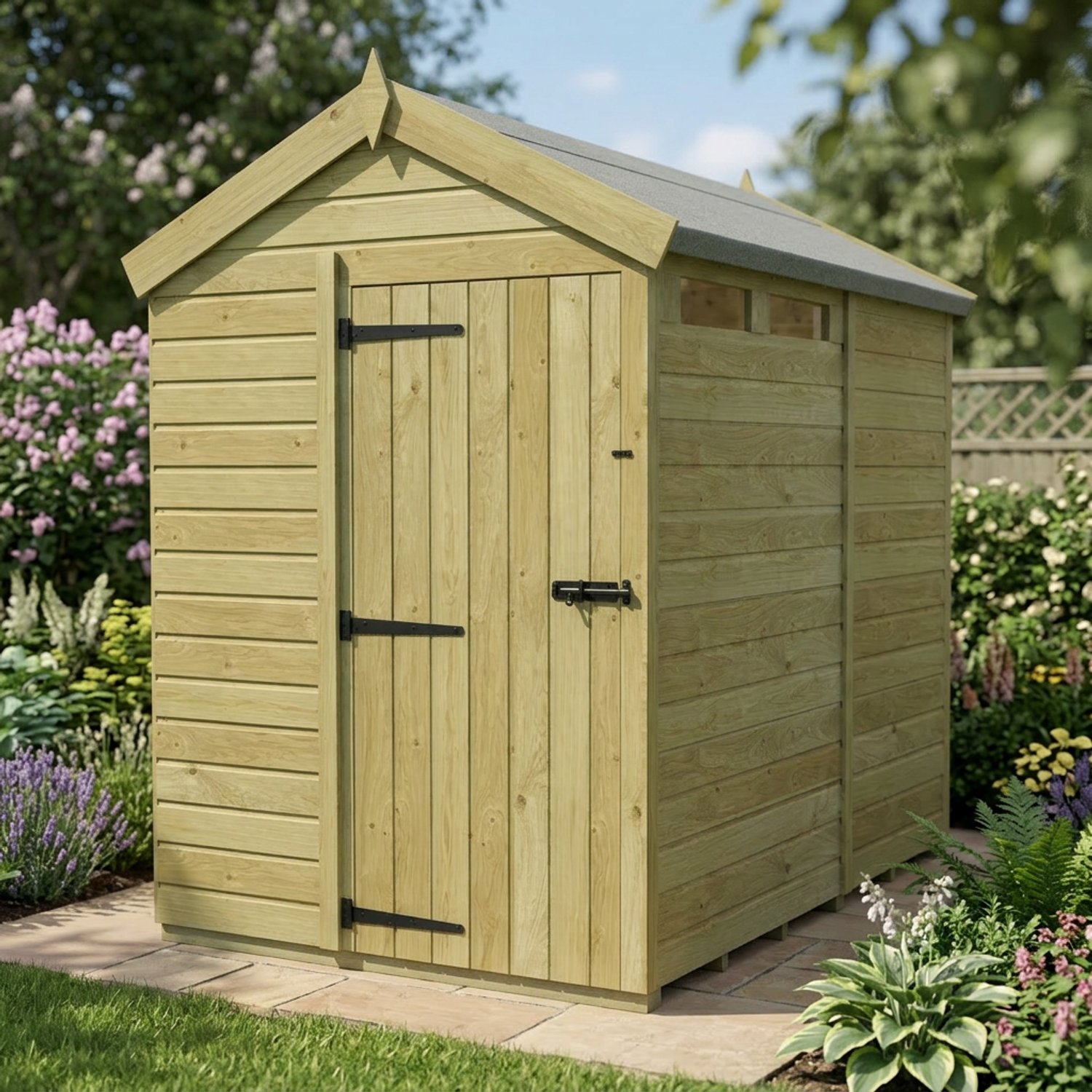 7 x 5 Apex Security Shed