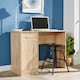 image 2 of Computer Desk 1 Drawer 1 Door Compact Workstation Home Office Table | Brown