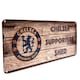image 3 of Chelsea FC Supporters Shed Plaque - Brown - One Size