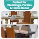 image 10 of Velvet Dining Chair Covers, Spandex High-Back Chair Slipcovers - 220GSM