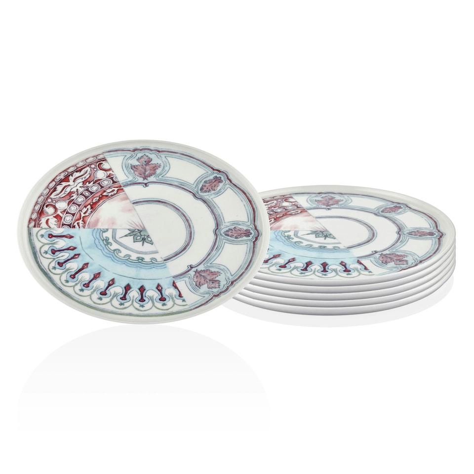 image 1 of Kintsugi Collection Dinner Plates (Set of 6)