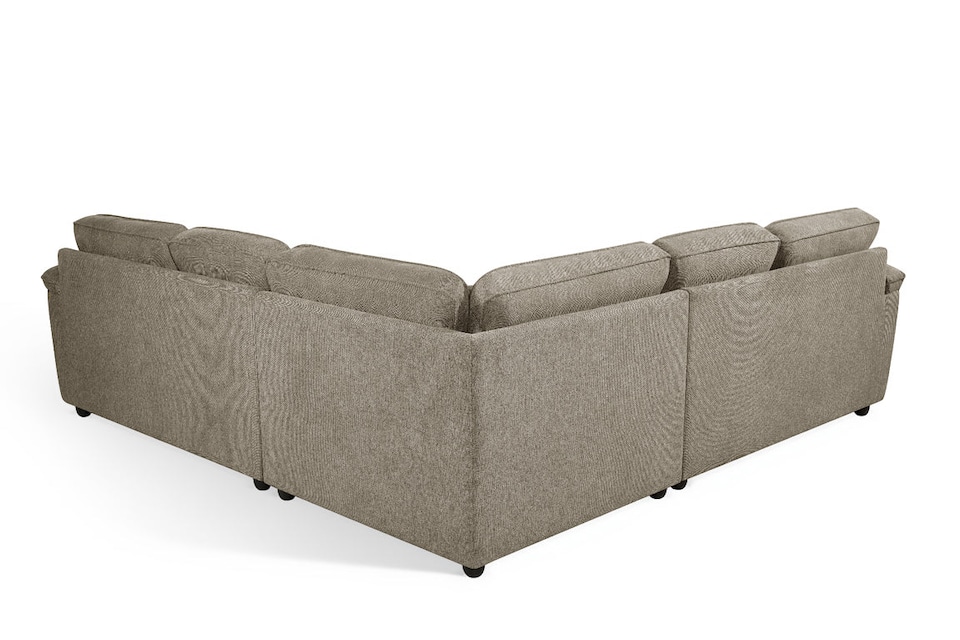image 1 of Beige Chenille 2C2 Corner Sofa ELLIOT