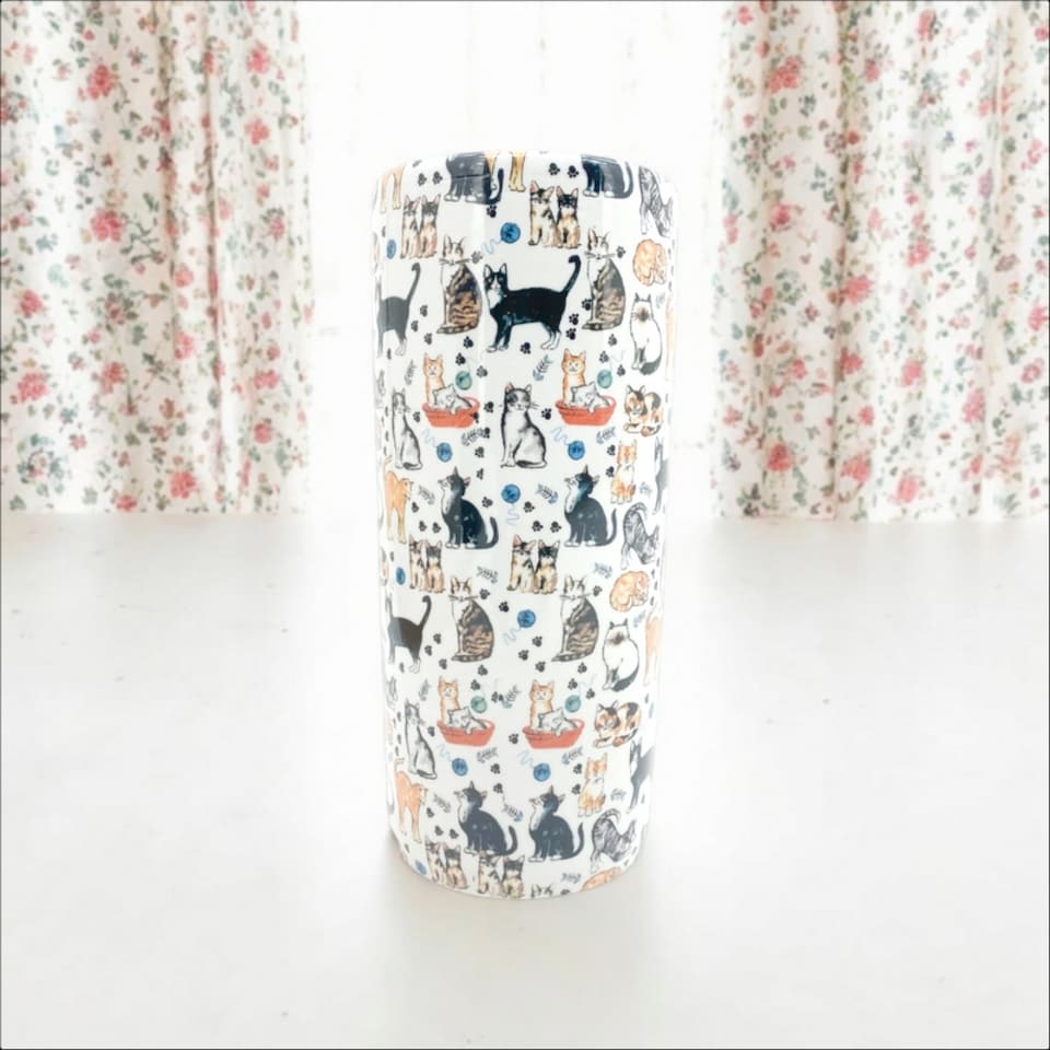 image 1 of 18 Inch Round Assorted Cats Umbrella Stands - L20 x W20 x H46 cm