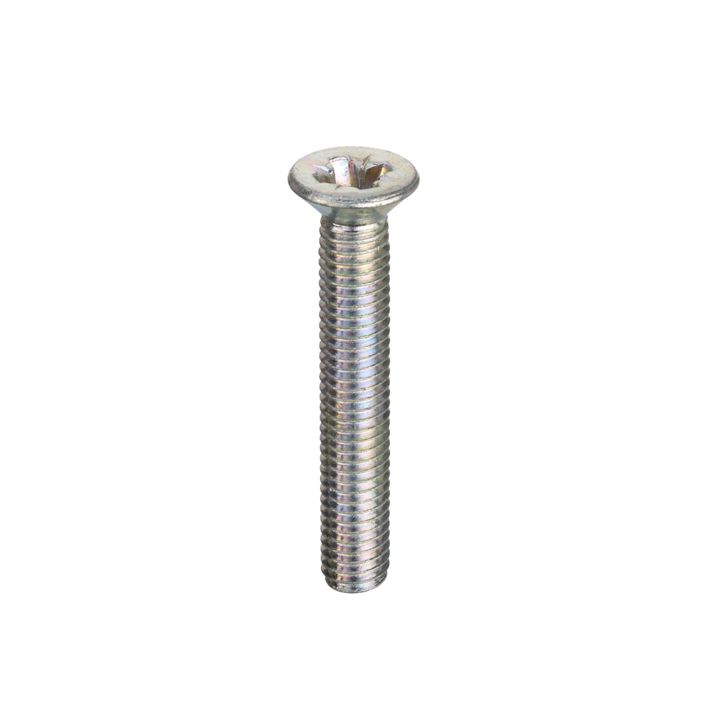 Unifix Machine Screws Pozi Csk Head M6 x 60 Silver M6 x 60
