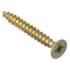 Forgefix Multi-purpose Screws, Pozi, Csk, Zyp - Multi Colour - 6.0 x 40mm