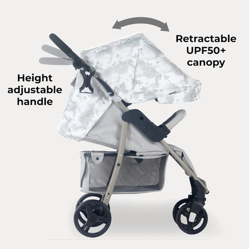 image 1 of MB30 Plus Pushchair - Grey Tie Dye