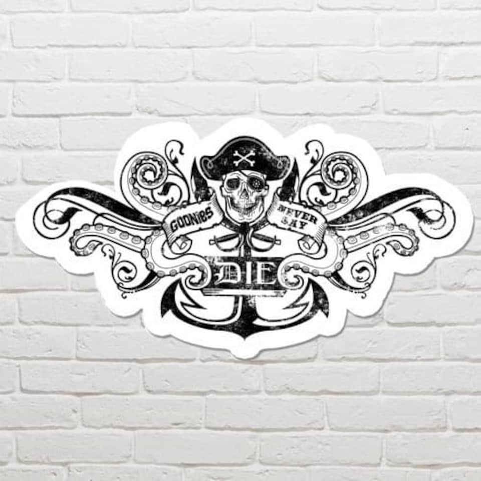 The Goonies Never say Die Wall Art - 42cm