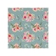 image 1 of Pink Flowers Splash Back | White
