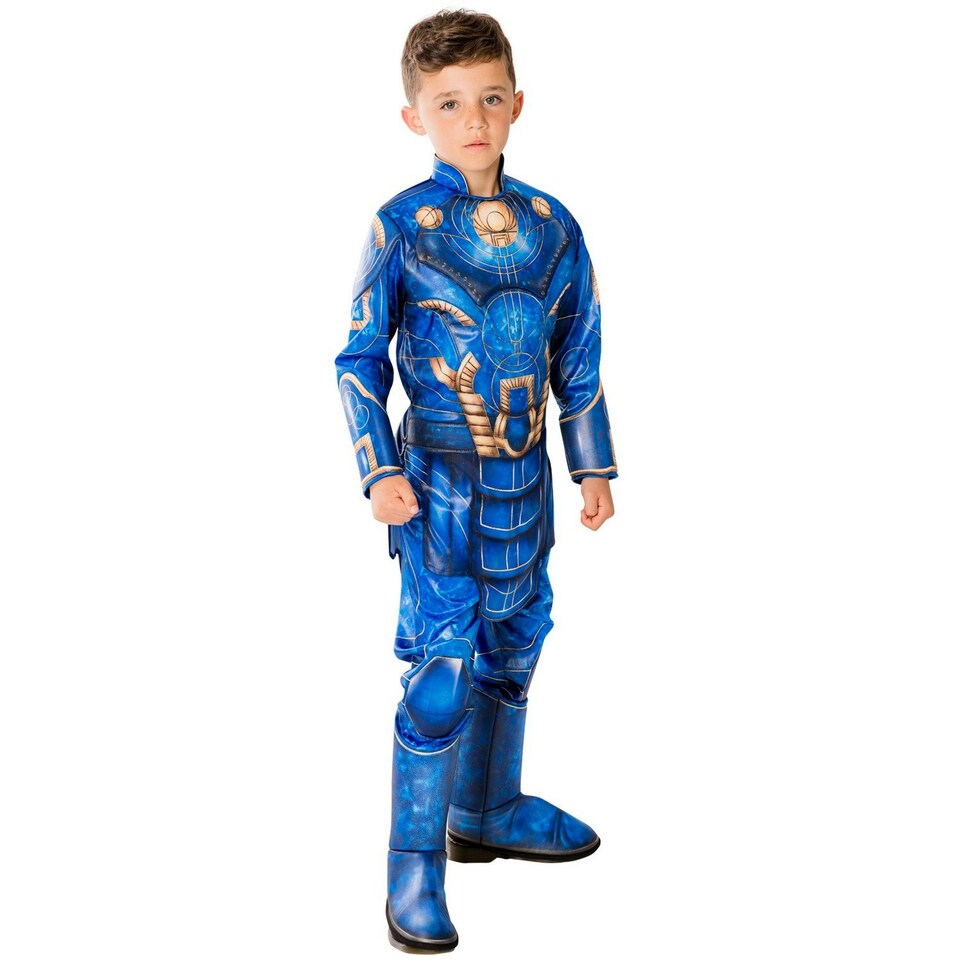 image 1 of The Eternals Boys Ikaris Costume - Blue/Gold - 9-10 Years 9