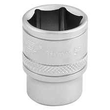 16Mm 6Pt Socket 3/8 Dr-Pckd - 16542