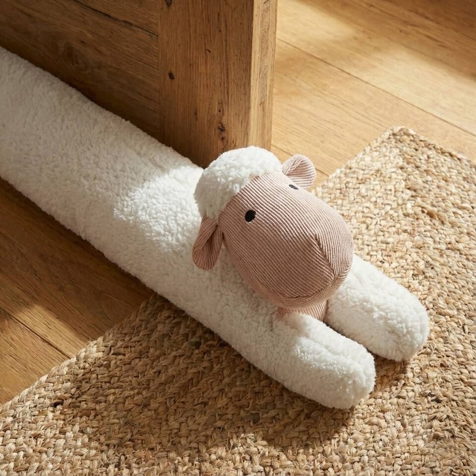 image 1 of 90cm Sheep Novelty Draught Excluder