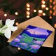 image 4 of Wildflower Meadow Deer Purple Forest Graphic Birthday Greeting Card