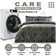 image 6 of Skull Charcoal Printed Duvet Cover Set Reversible Polycotton Beddings Grey | King