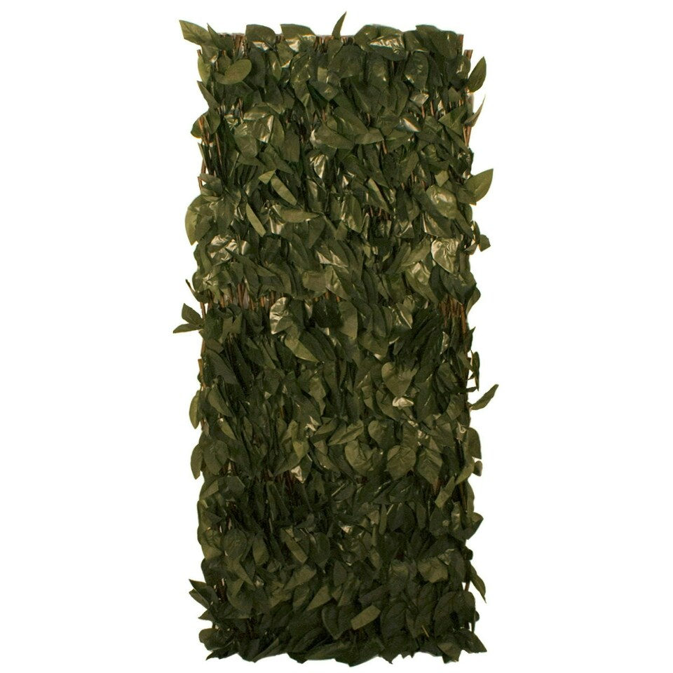 image 1 of Primrose Artificial Goat Willow Extendable Trellis Privacy Screening 2m x 1m