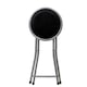 image 7 of Black Padded Folding Breakfast Kitchen Bar Stool Seat | Black