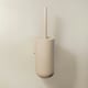 image 2 of Cosmic Toilet Brush Holder Sand with Durable Stainless Steel for Bathroom
