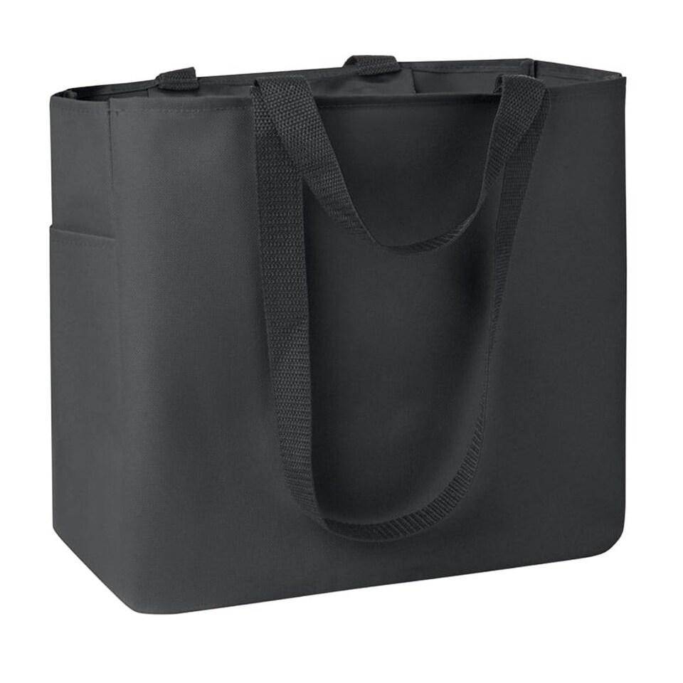 image 1 of MidOcean Camden Plain Shopper Bag - Black - One Size | Black