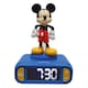 image 1 of Lexibook RL800MCH 3D Mickey Mouse Childrens Clock with Night Light