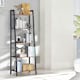 image 1 of 5 Tier Free Standing Bookcase Shelf Brown Brown | One Size
