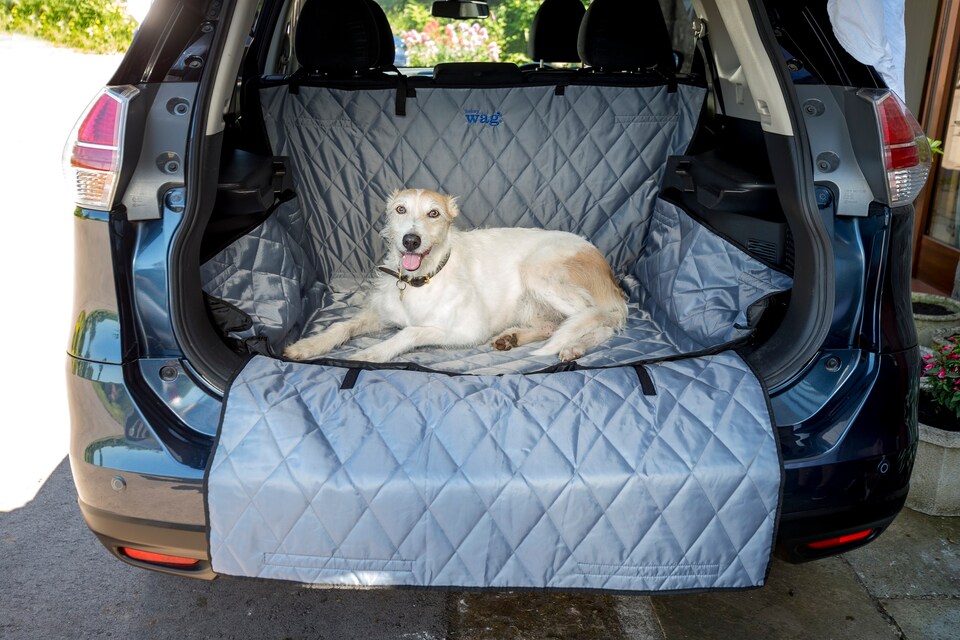 image 1 of Henry Wag Boot And Bumper Protector, Keeps Your Car Boot Clean And Protects The Interior, Size Small, Hatchback | Grey | Grey | Small/Hatchback | 1