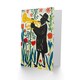 image 2 of Jazz Trombonist Music Musician Tulips Fun Colourful Birthday Anytime Card