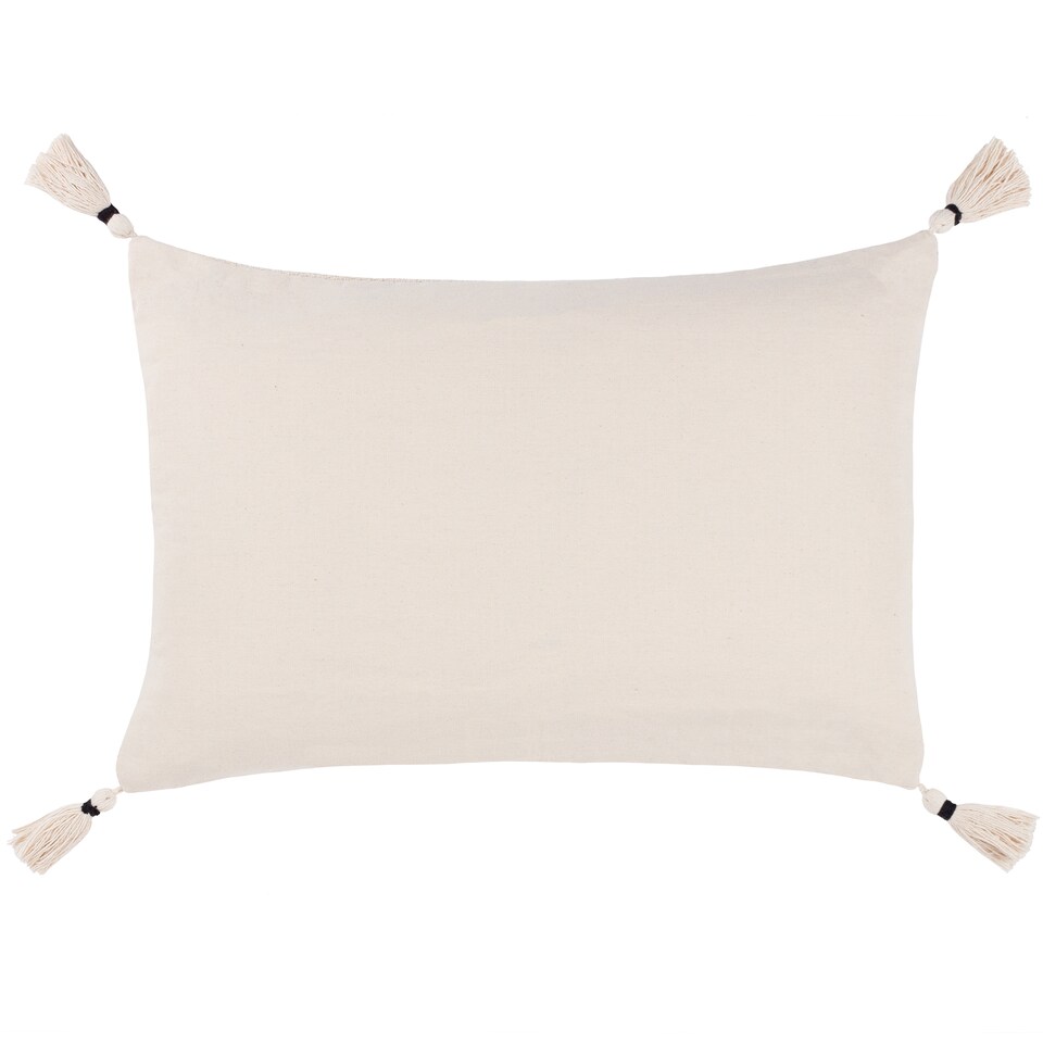 image 1 of Yard Caliche Tasselled Cushion, Natural, 40 x 60cm