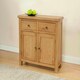 image 1 of Shrewsbury 2 Door Sideboard - L35 x W96 x H77 cm - Oak Brown