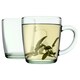 image 1 of Pasabahce Aware Basic Recycled Glass Mugs - 340ml - Green - Pack of 2