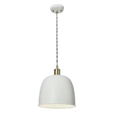 BHS Dale Galley Ceiling Pendant, Satin Ivory
