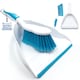 image 2 of Durable Bristles and Easy Sweep Dustpan and Brush Set